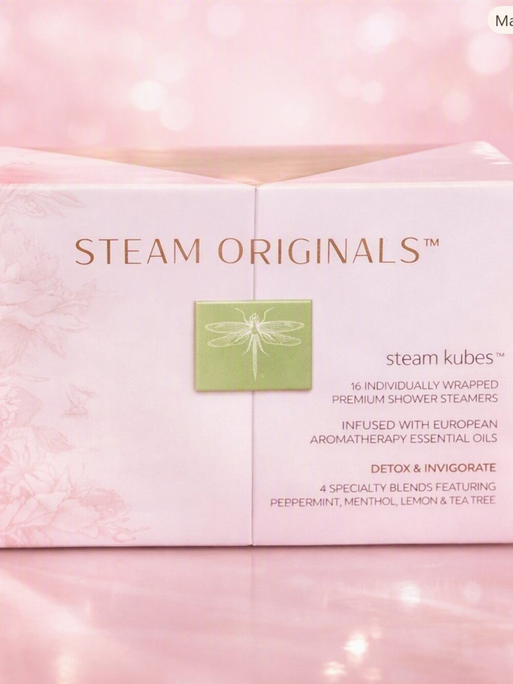 STEAM ORIGINALS™ Steam Kubes™ – Premium Aromatherapy Shower Steamers (16‑Pack)